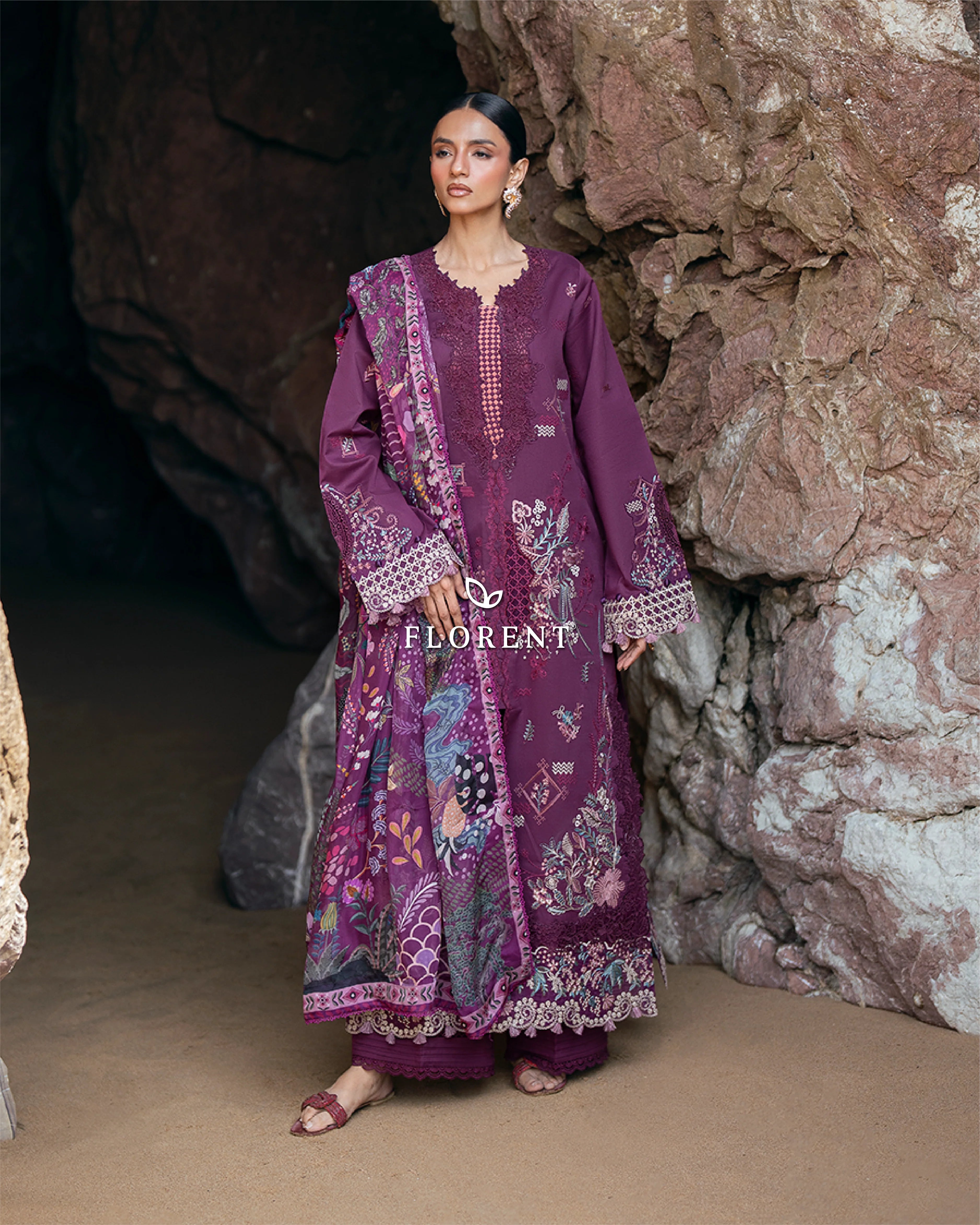 FLORENT FESTIVE LUXURY LAWN '26