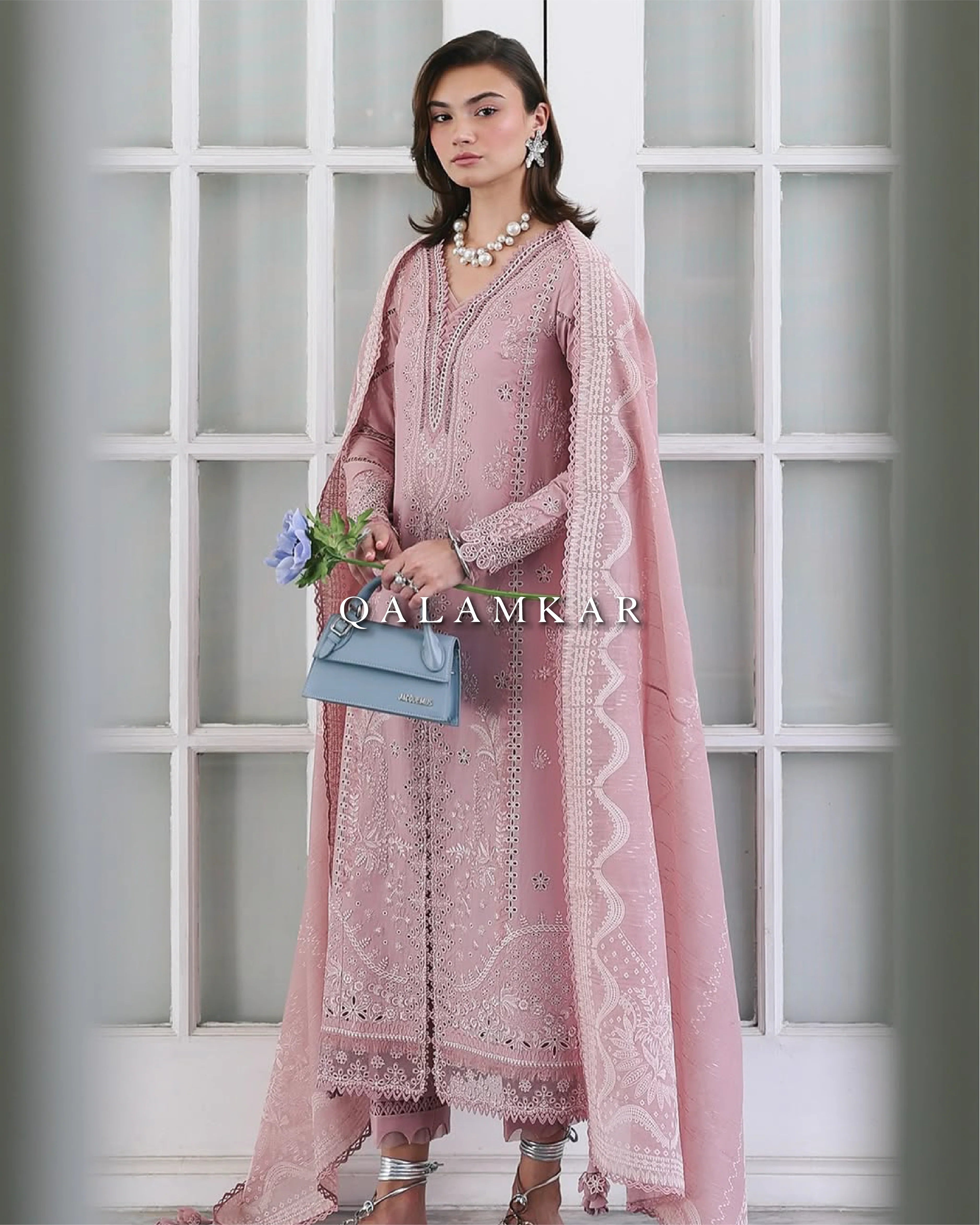 QALAMKAR QLINE LAWN DROP I