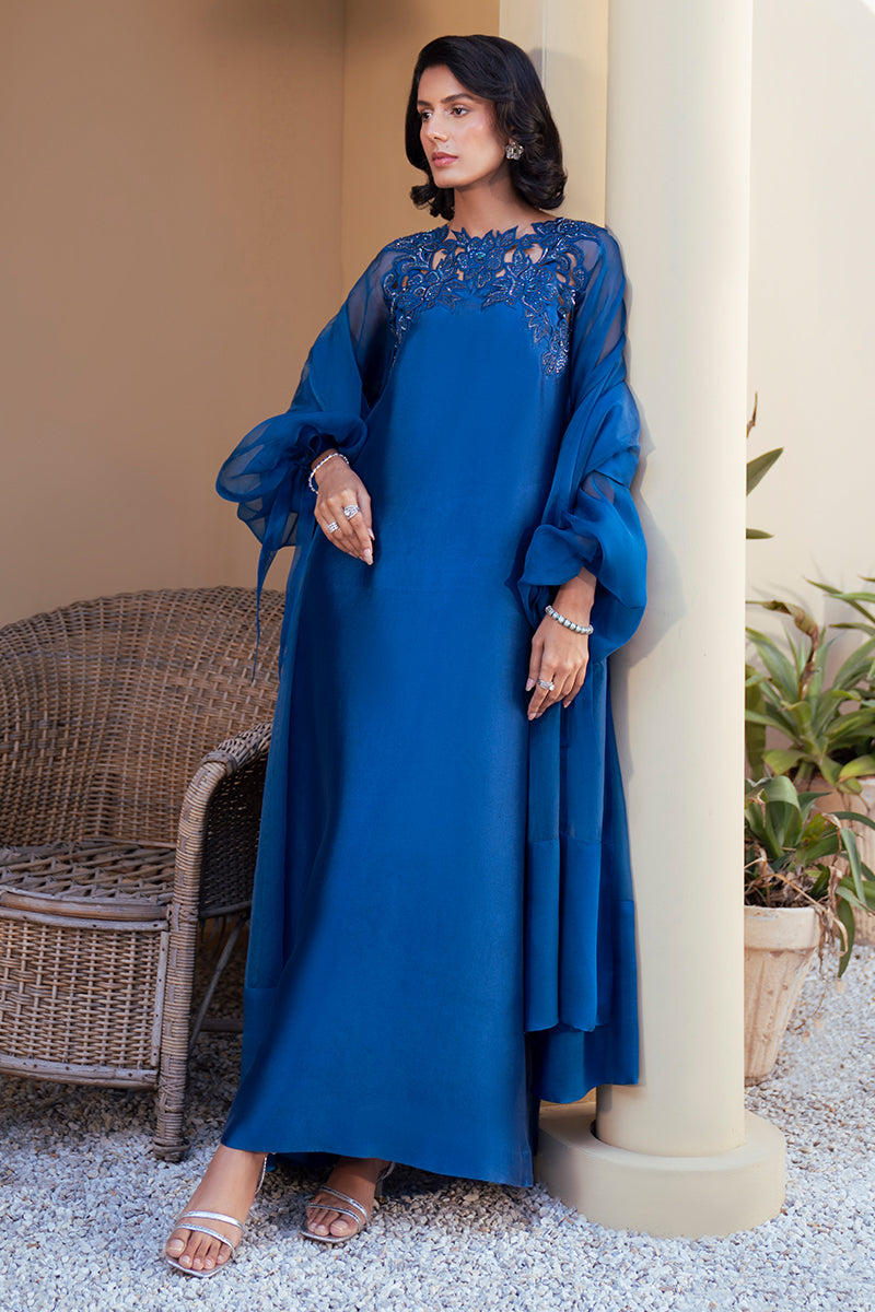 ZUBIA ZAINAB REGALIA BLUE 3PC