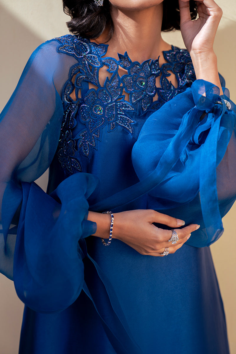 ZUBIA ZAINAB REGALIA BLUE 3PC