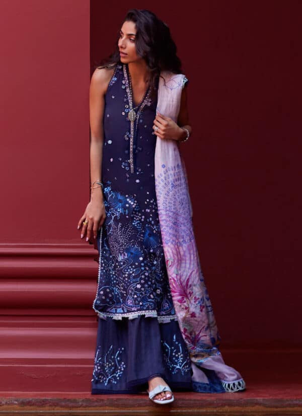 STITCHED BY CC FTA-04 FARAH TALIB 2PC