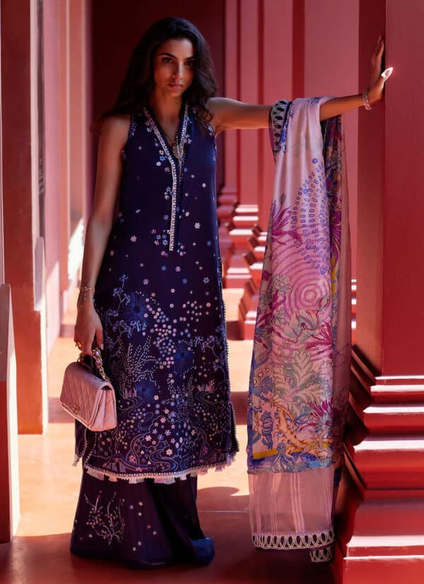 STITCHED BY CC FTA-04 FARAH TALIB 2PC