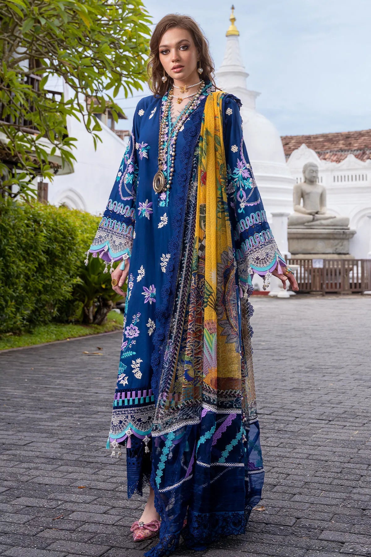 ANNUS ABRAR NEROLI LUXURY LAWN RIBA