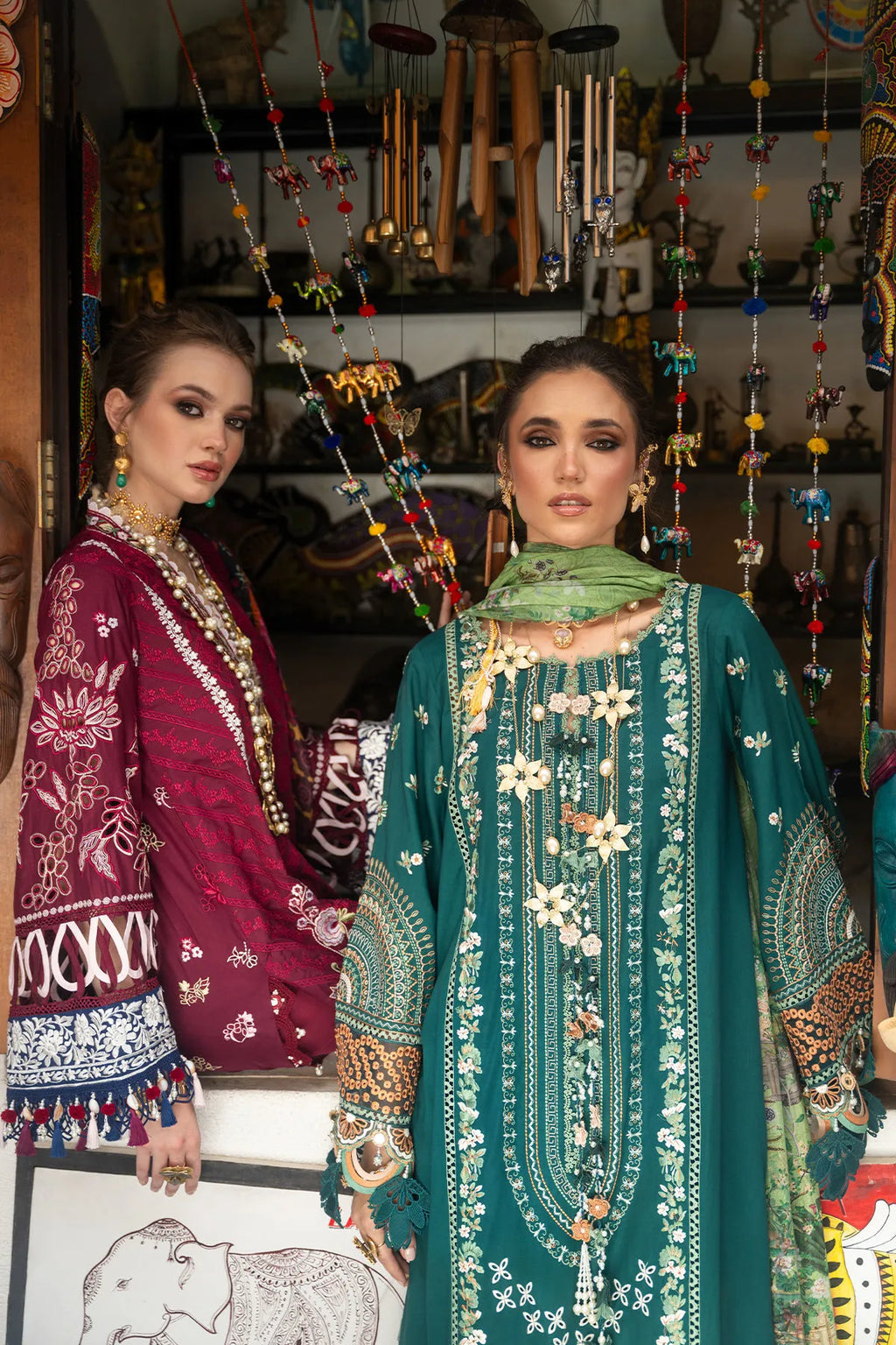 STITCHED BY CC RELA ANNUS ABRAR NEROLI 3PC