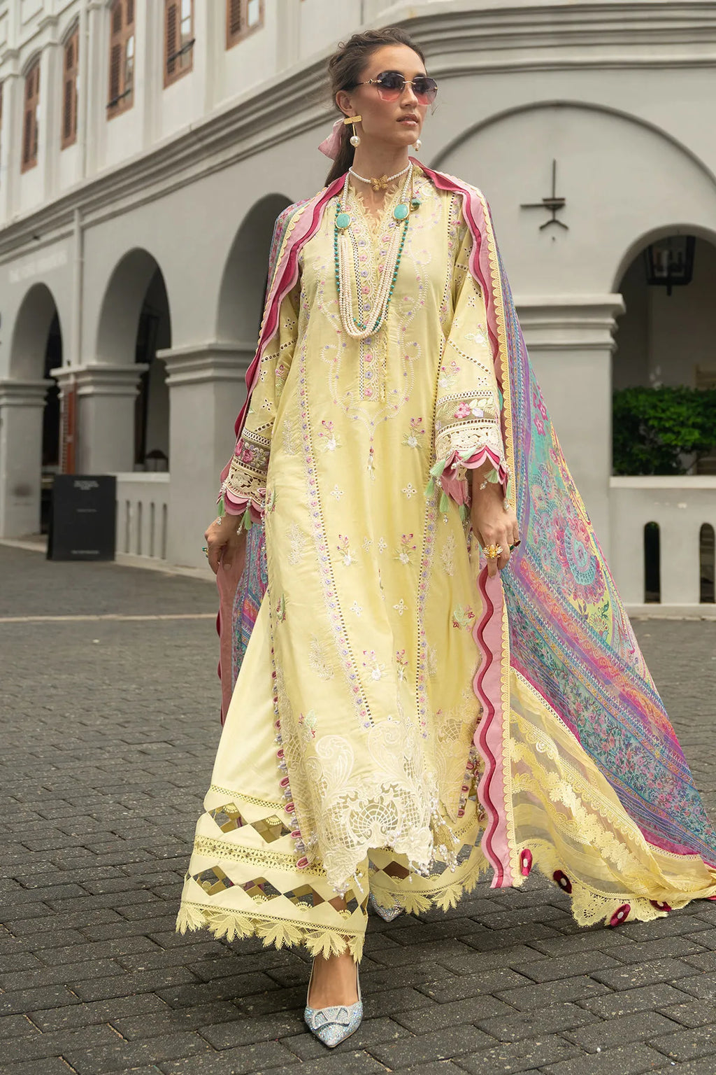 STITCHED BY CC ANNUS ABRAR NEROLI BANEERA 3PC