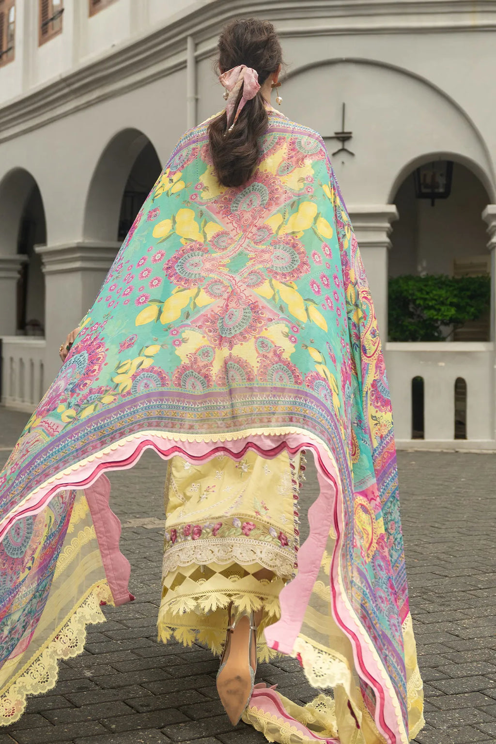 STITCHED BY CC ANNUS ABRAR NEROLI BANEERA 3PC