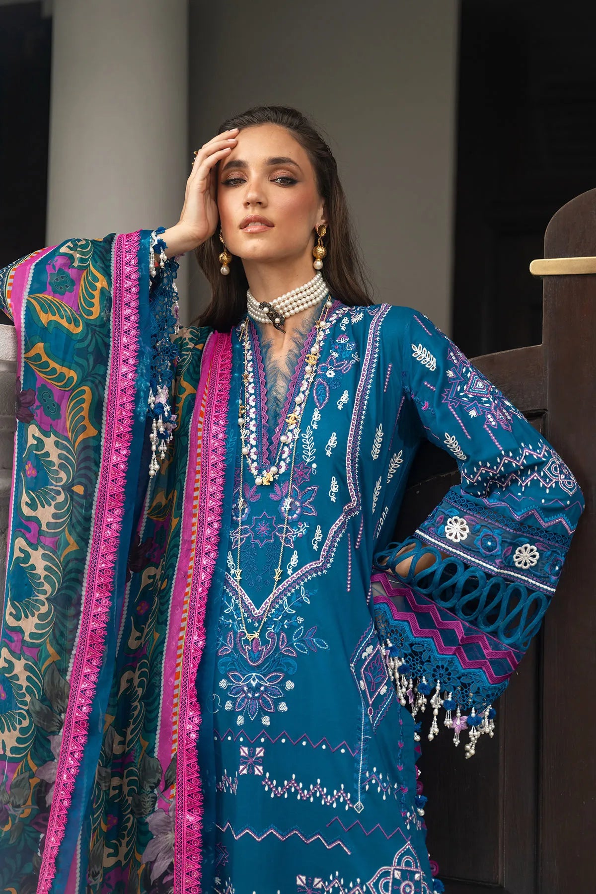 ANNUS ABRAR NEROLI LUXURY LAWN SERAYA