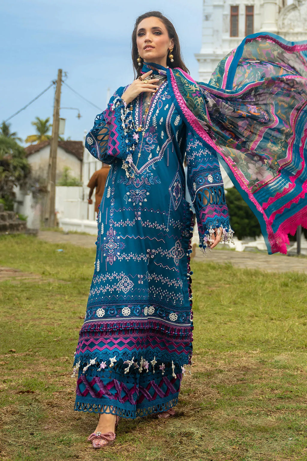 ANNUS ABRAR NEROLI LUXURY LAWN SERAYA