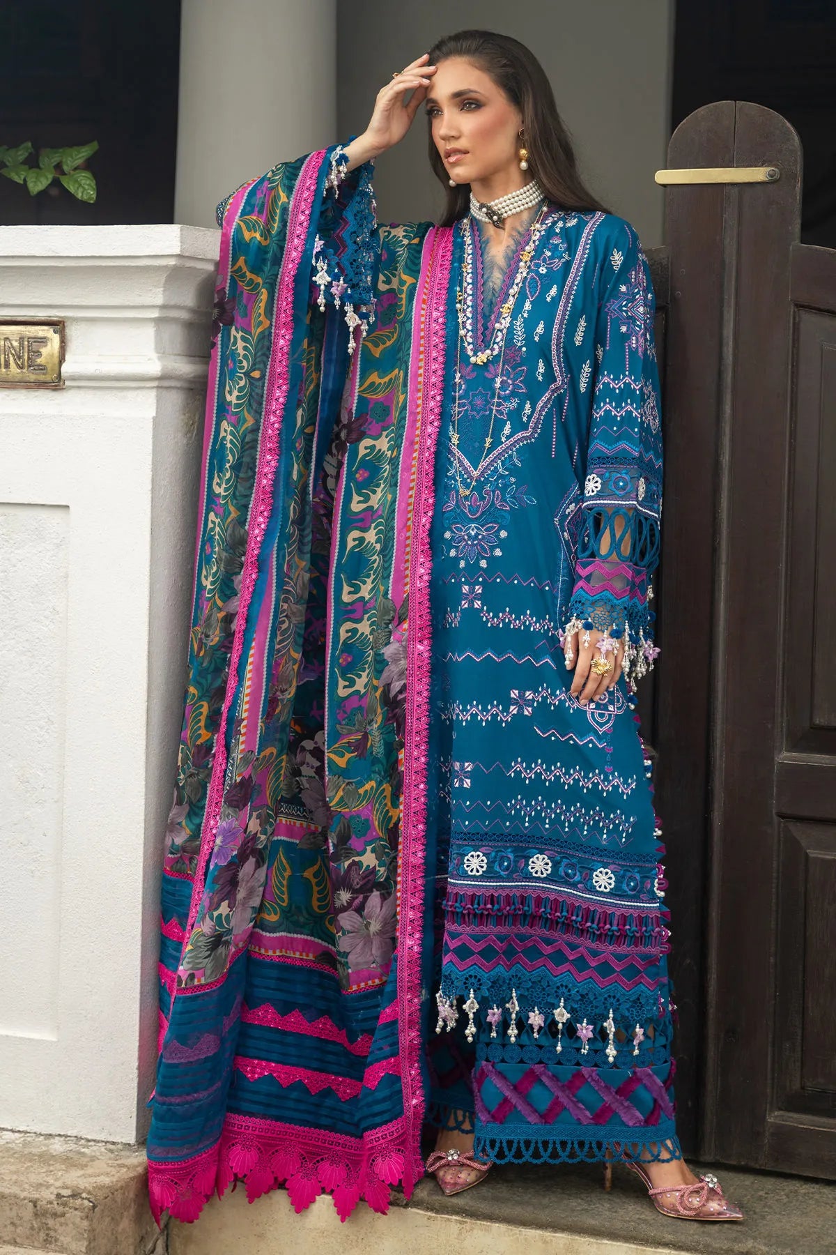 ANNUS ABRAR NEROLI LUXURY LAWN SERAYA