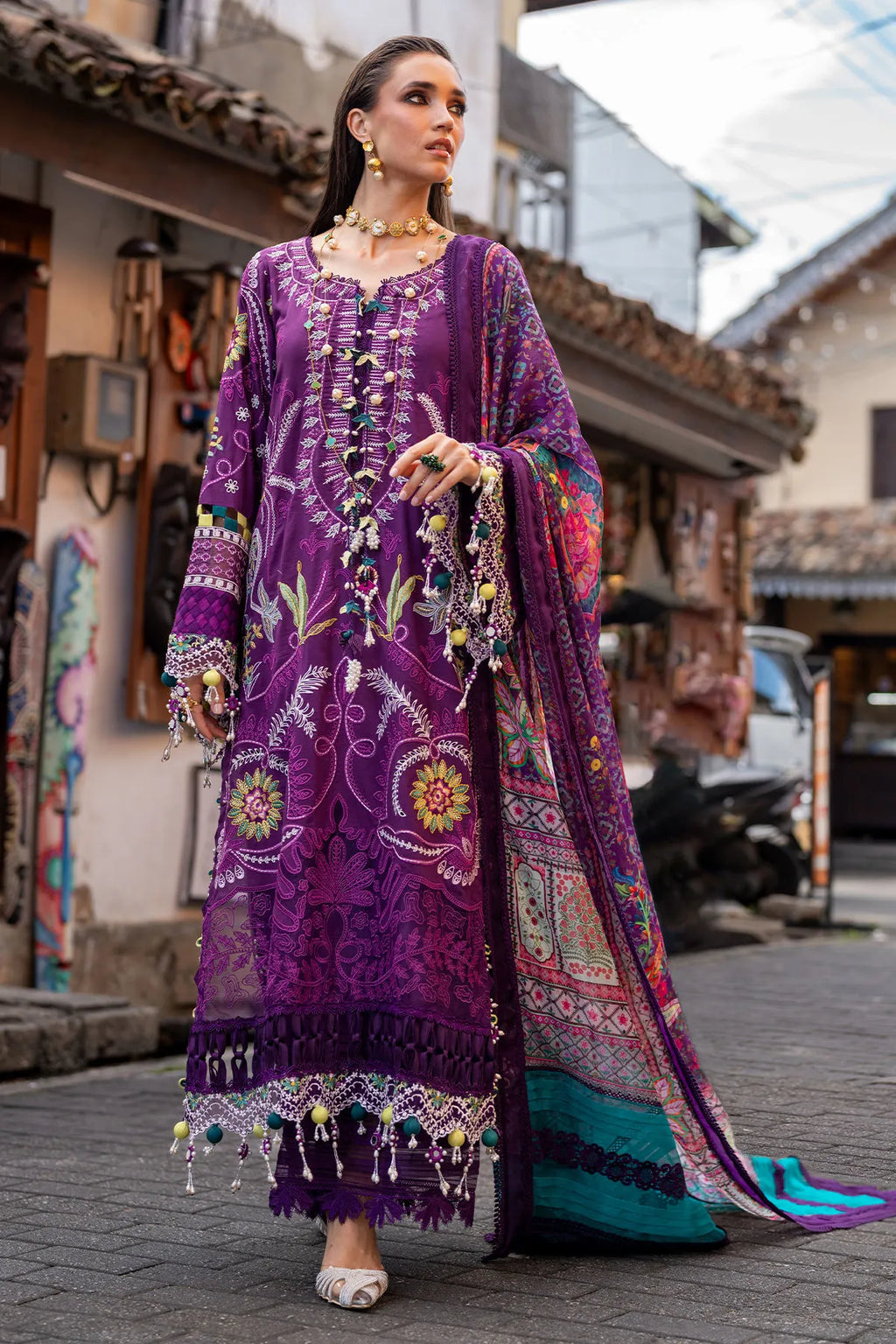 ANNUS ABRAR NEROLI LUXURY LAWN ZOILA