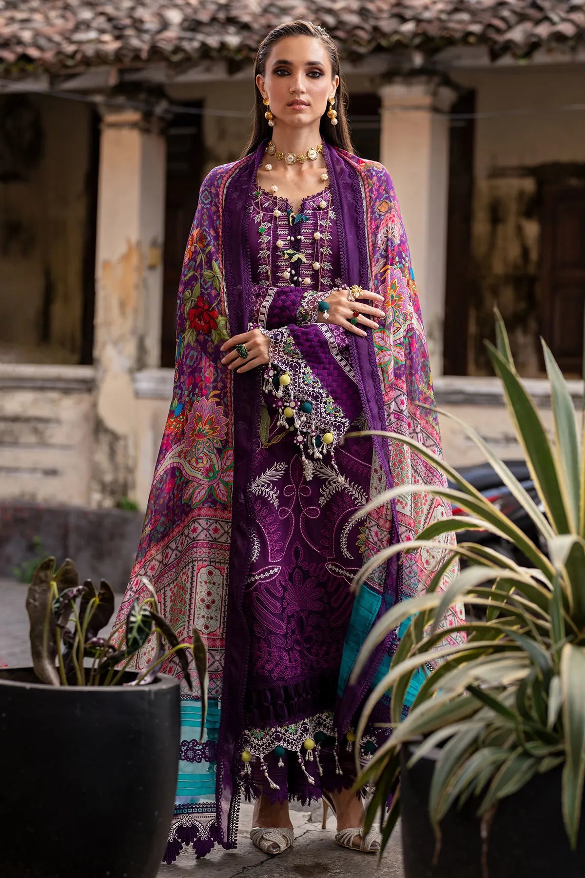 ANNUS ABRAR NEROLI LUXURY LAWN ZOILA