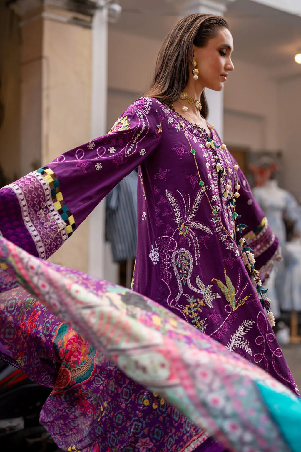 ANNUS ABRAR NEROLI LUXURY LAWN ZOILA