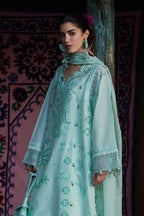 STITCHED BY CC ZAHA MEILI FESTIV LAWN ZL26-09 A 3PC