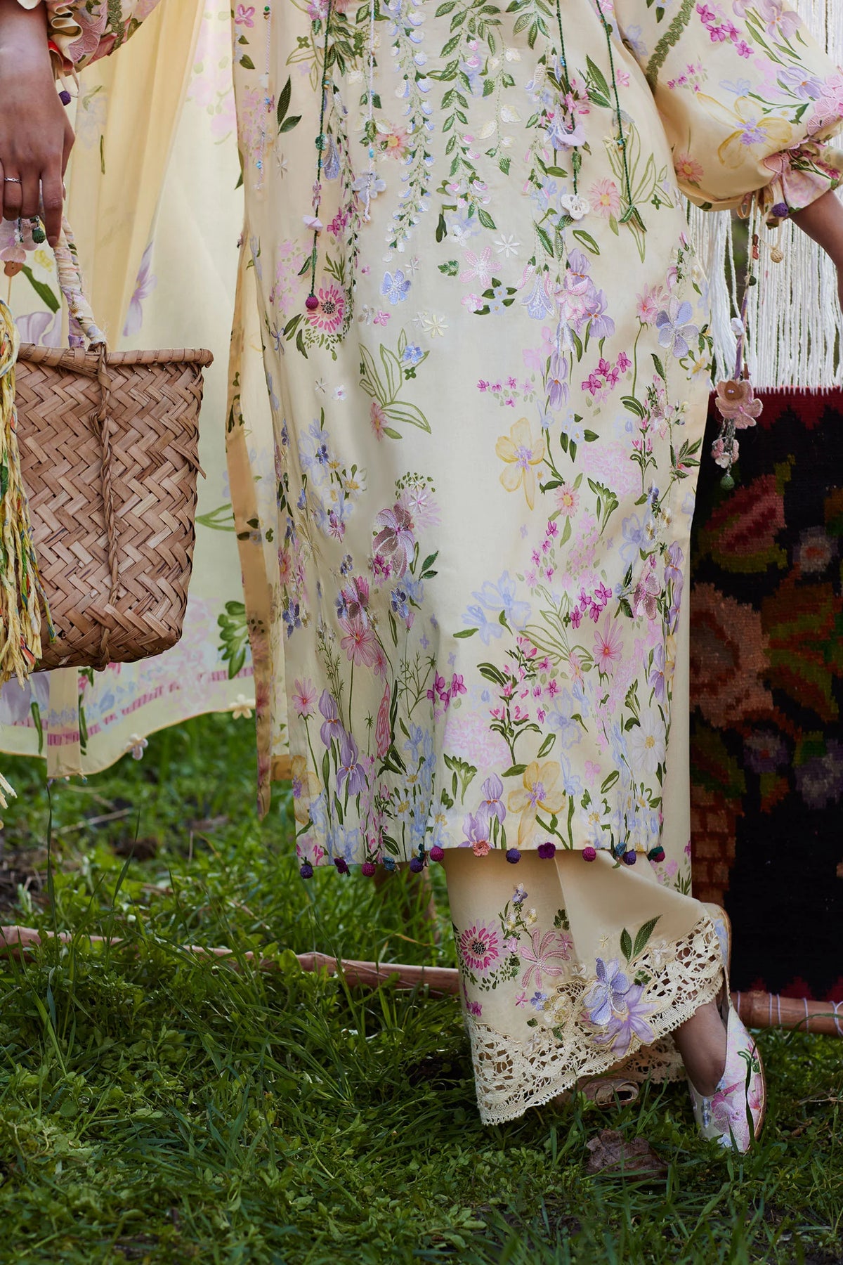 STITCHED BY CC ZAHA MEILI FESTIV LAWN ZL26-12 B 3PC