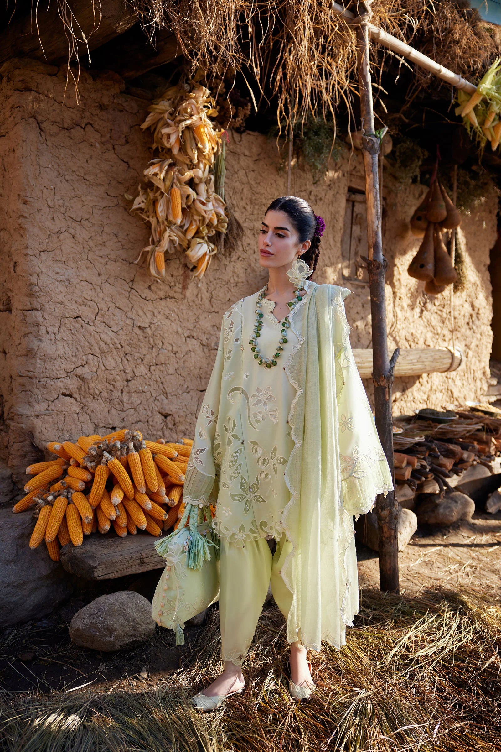 ZAHA MEILI FESTIV LAWN ZL26-14 B