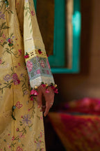 STITCHED BY CC ZAHA MEILI FESTIV LAWN ZL26-03 B 3PC