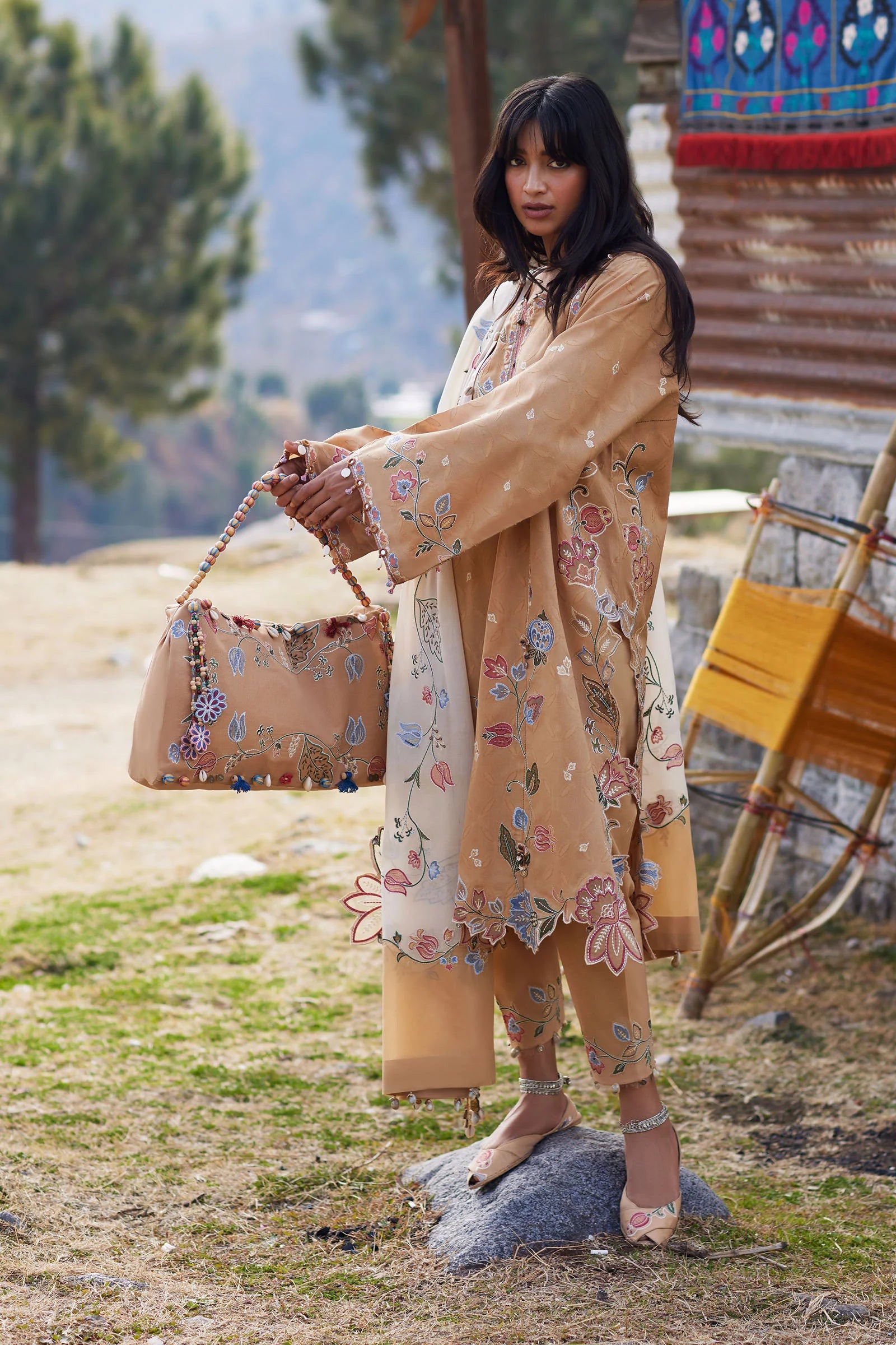 ZAHA MEILI FESTIV LAWN ZL26-07 A