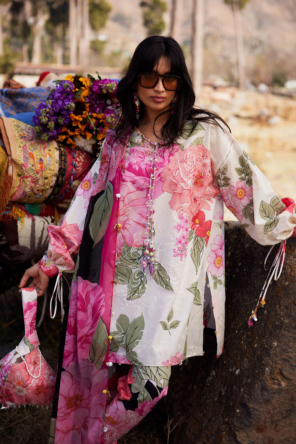 ZAHA MEILI FESTIV LAWN ZL26-13 B