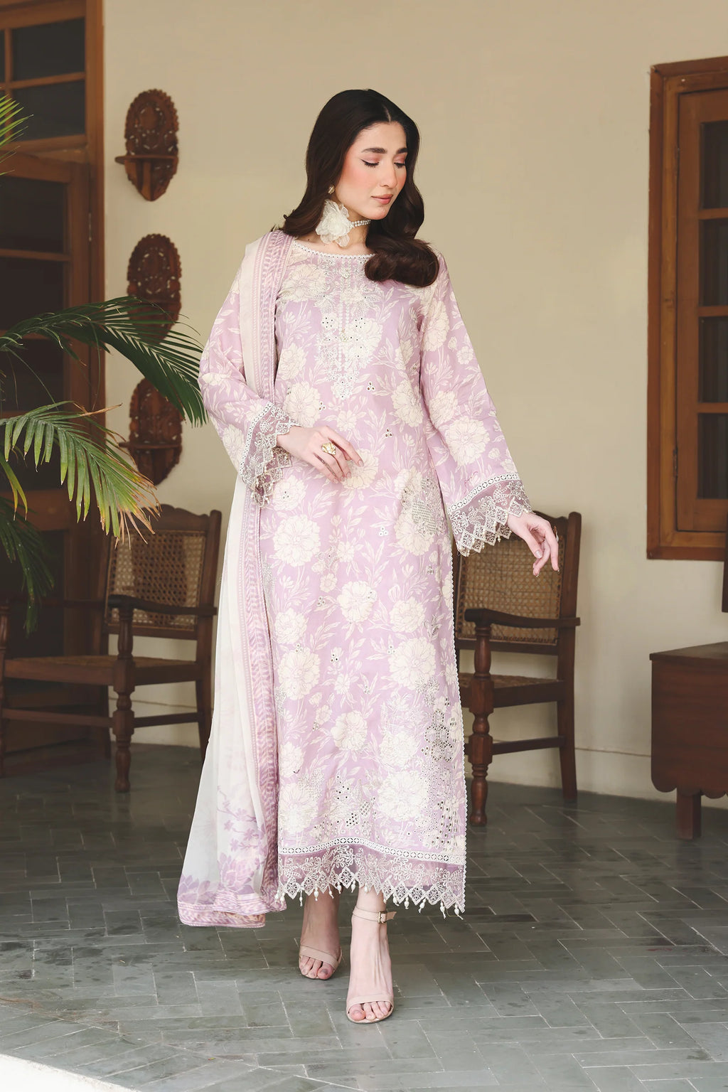 STITCHED BY CC RAAYA ZINNIA COSMOS 3PC