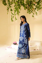 SAMMY K MIDNIGHT WITH SLEEVE BLUE 2PC