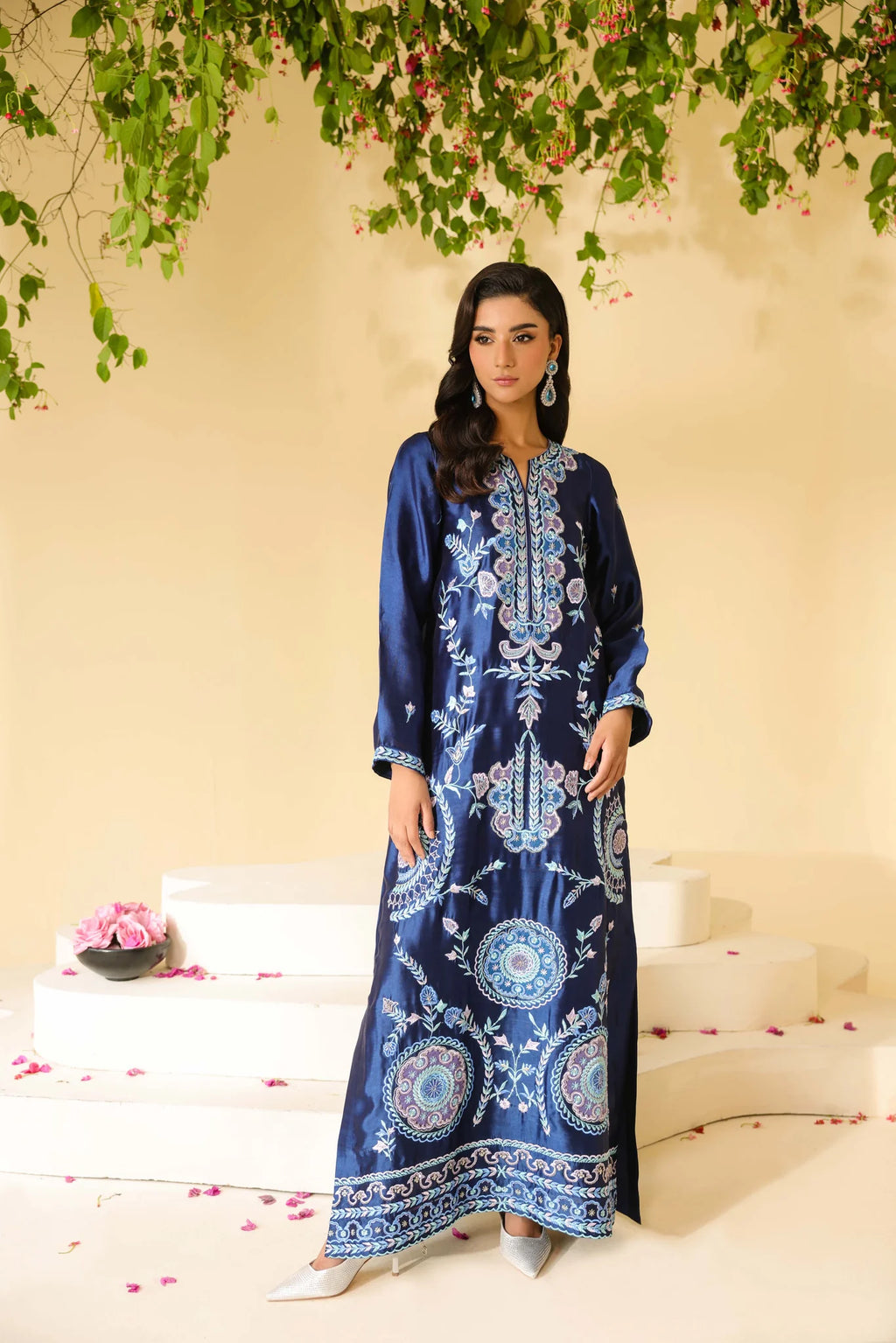 SAMMY K MIDNIGHT WITH SLEEVE BLUE 2PC