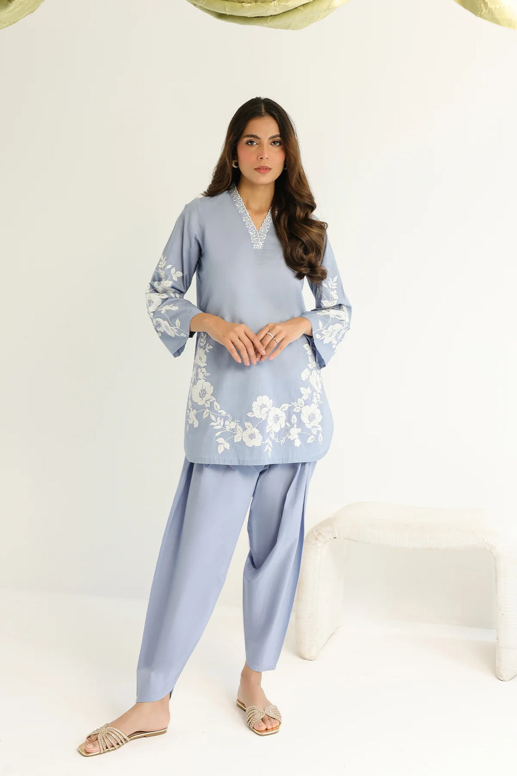 SAHAR LAPIS FLORA 2PC