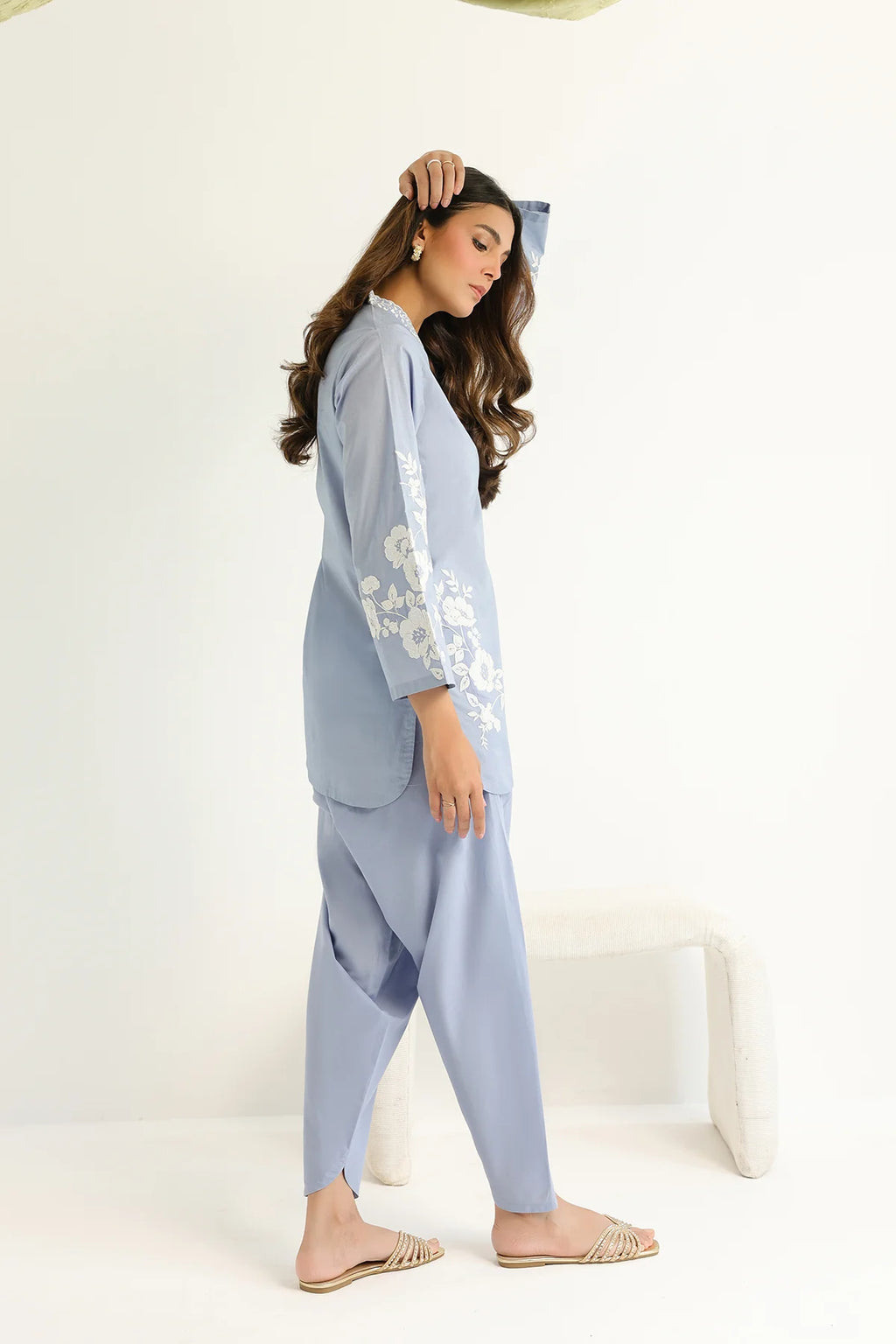 SAHAR LAPIS FLORA 2PC