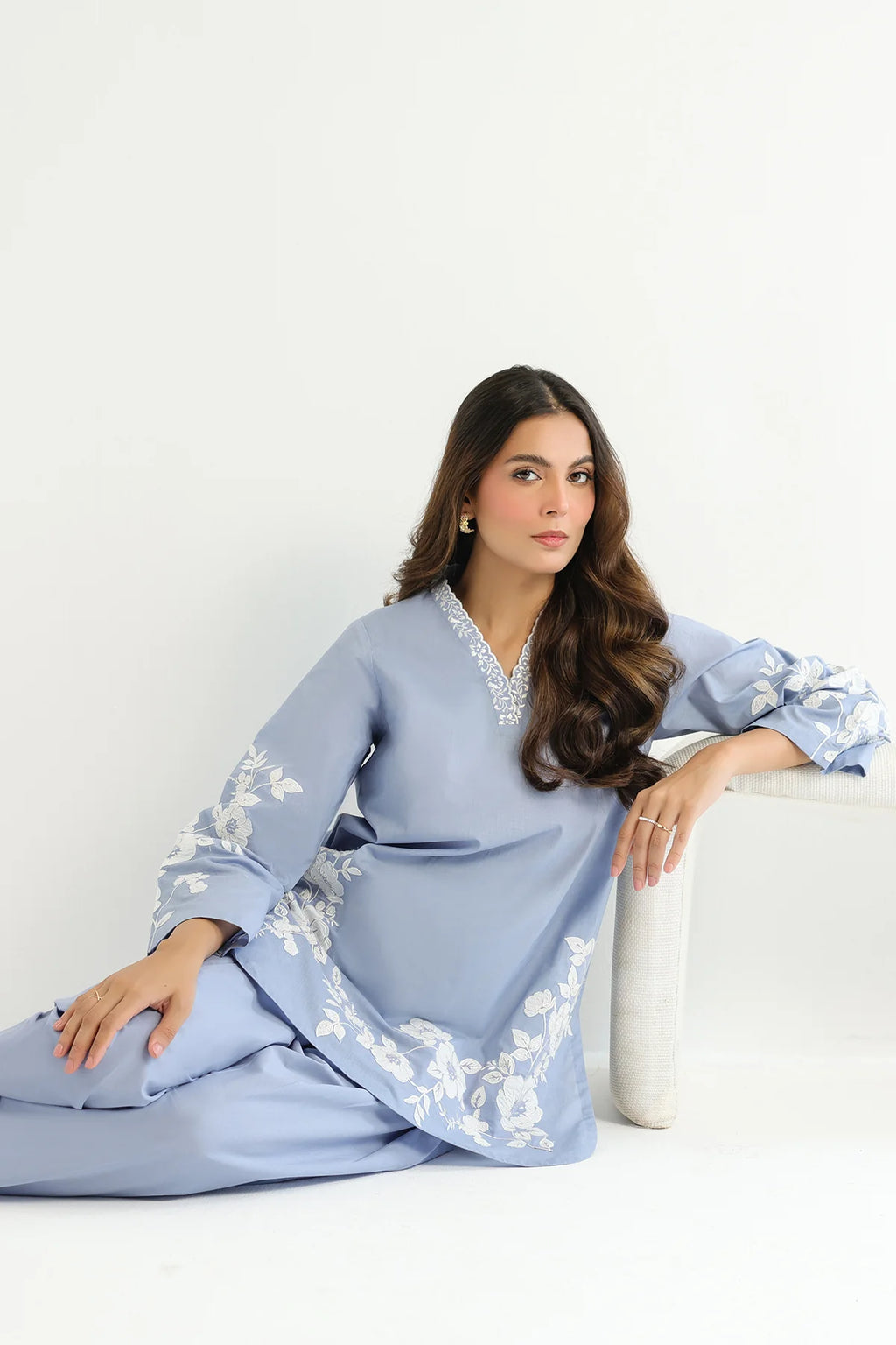 SAHAR LAPIS FLORA 2PC