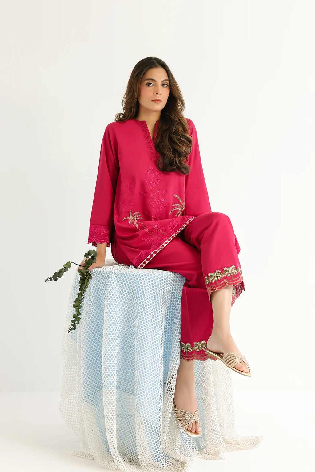 SAHAR PALM MIRAGE 2PC