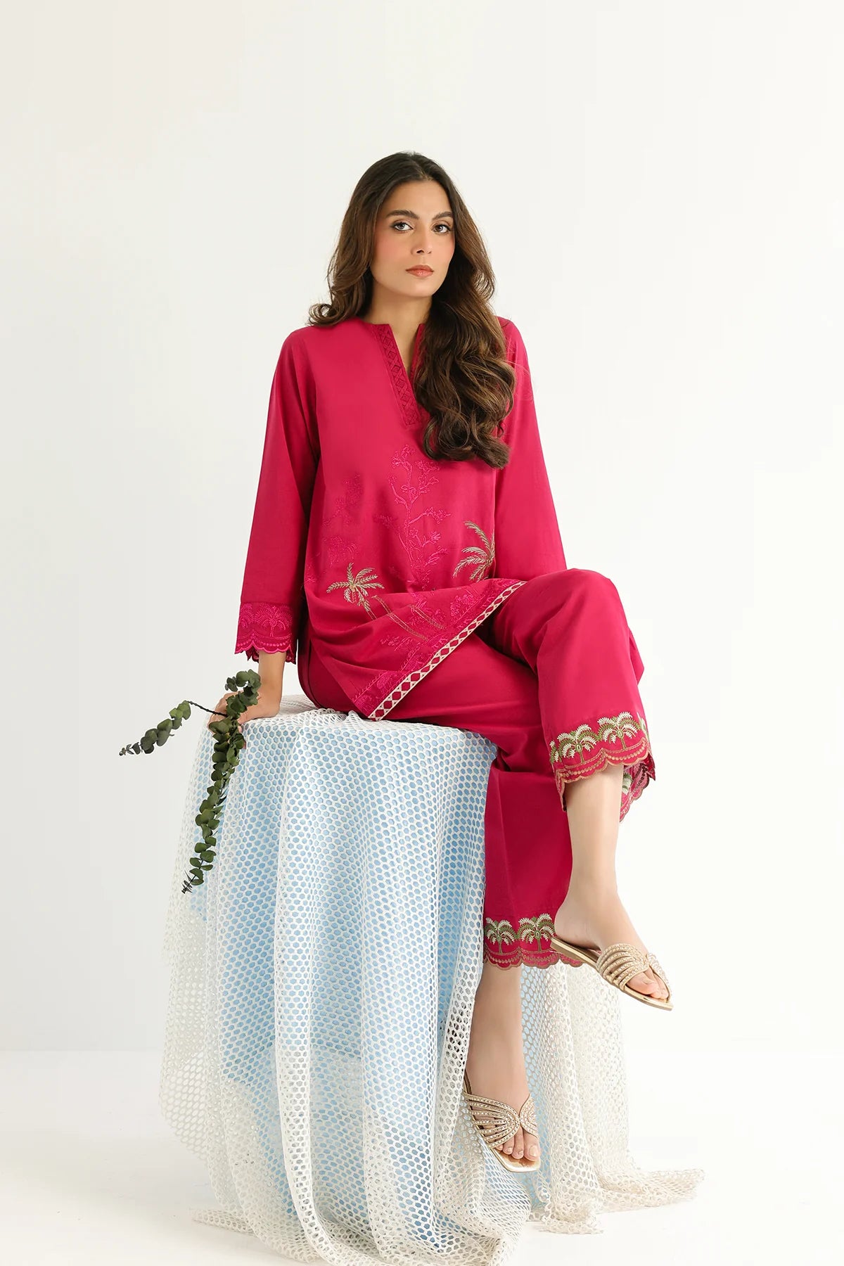 SAHAR PALM MIRAGE 2PC