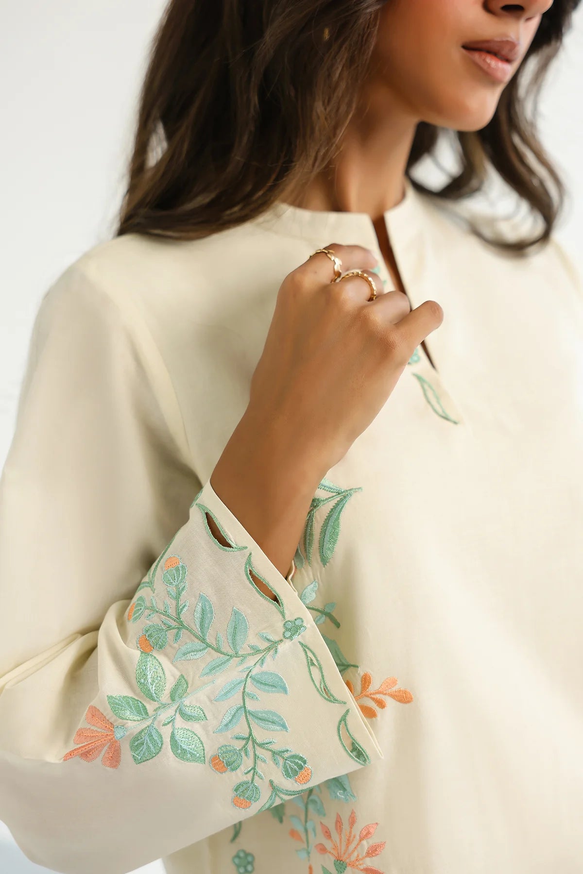 SAHAR OPALINE FLORA 2PC