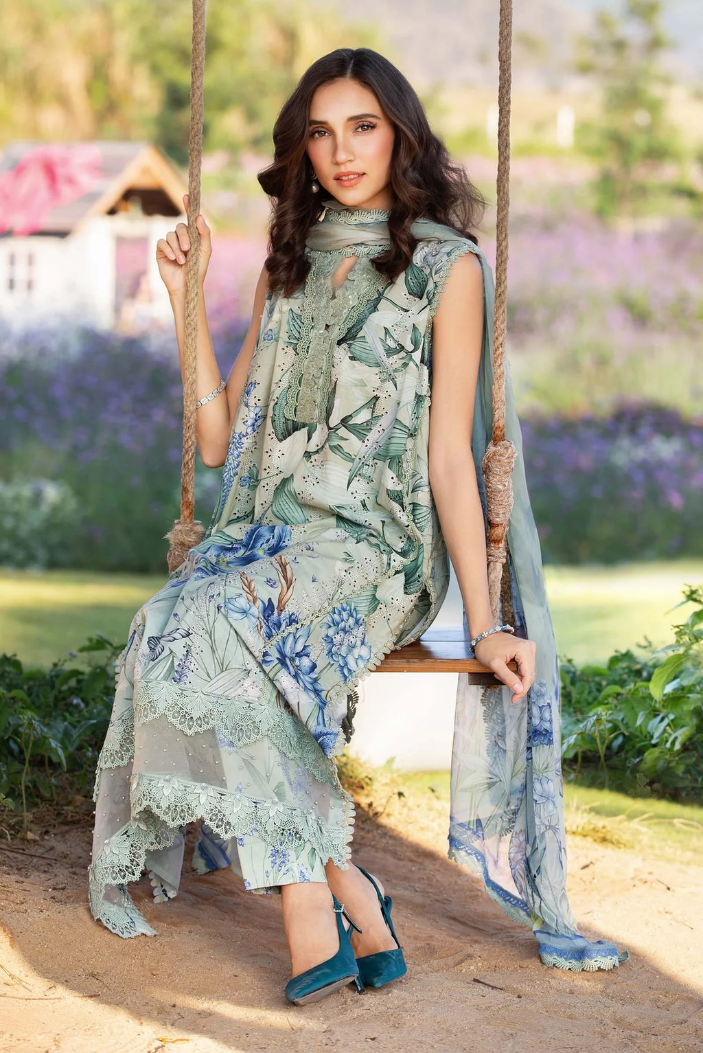 STITCHED BY CC MPT-2502-B M PRINTS 3PC