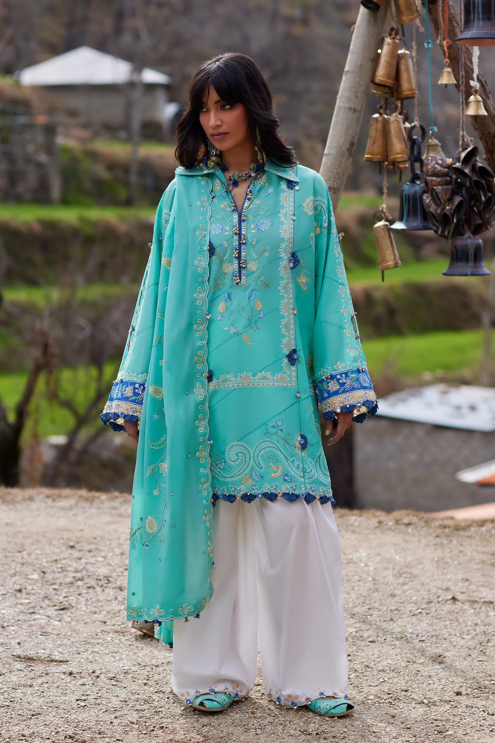 ZAHA MEILI FESTIV LAWN ZL26-06 A