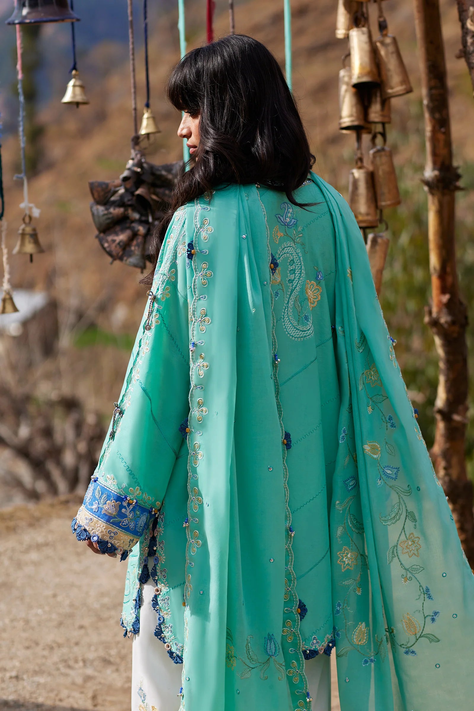 ZAHA MEILI FESTIV LAWN ZL26-06 A