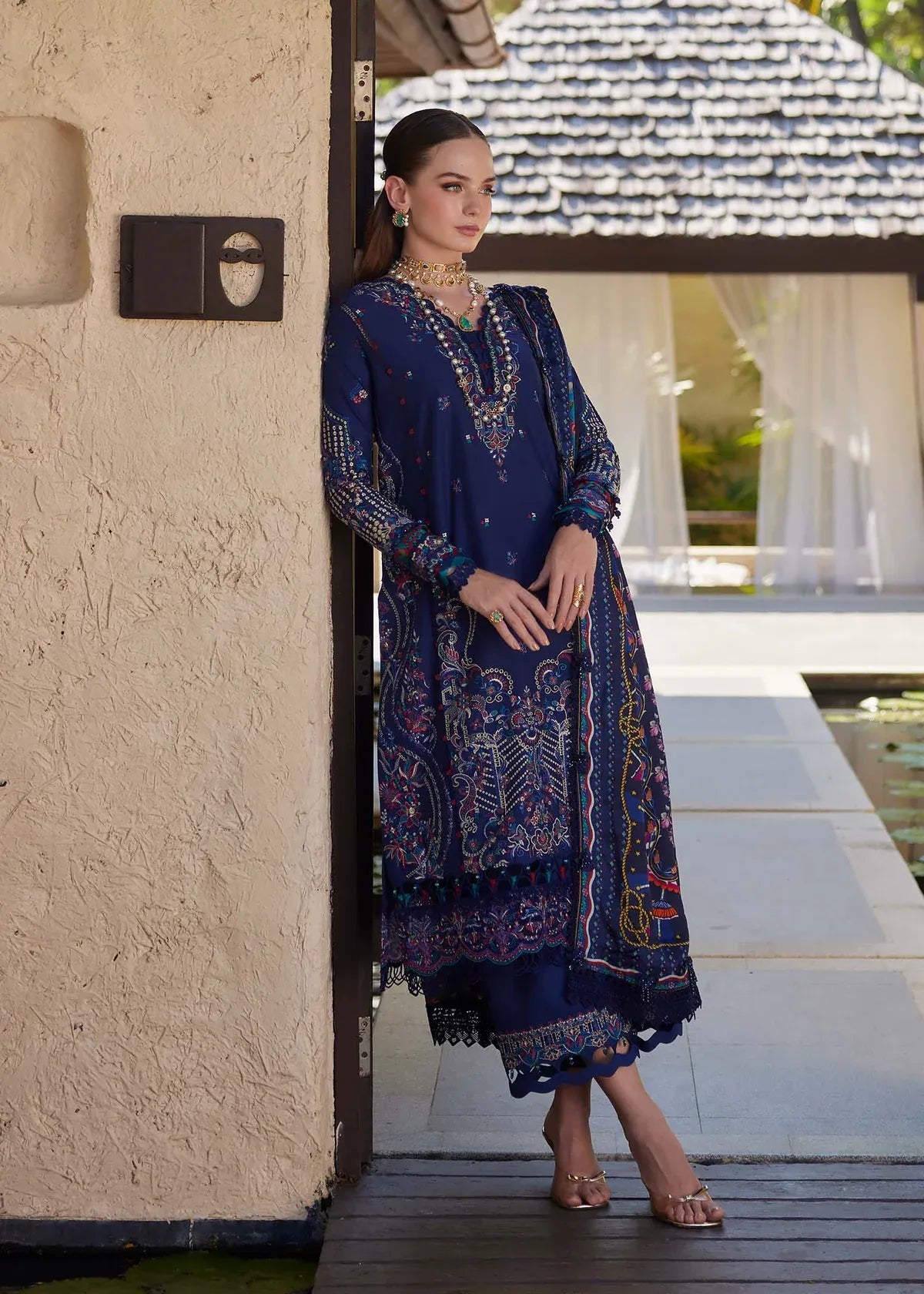 STITCHED BY CC KANWAL MALIK ARIYA LUXURY MEHRIN 3PC