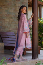 STITCHED BY CC NIDA AZWER PASTEL SPRING 3PC