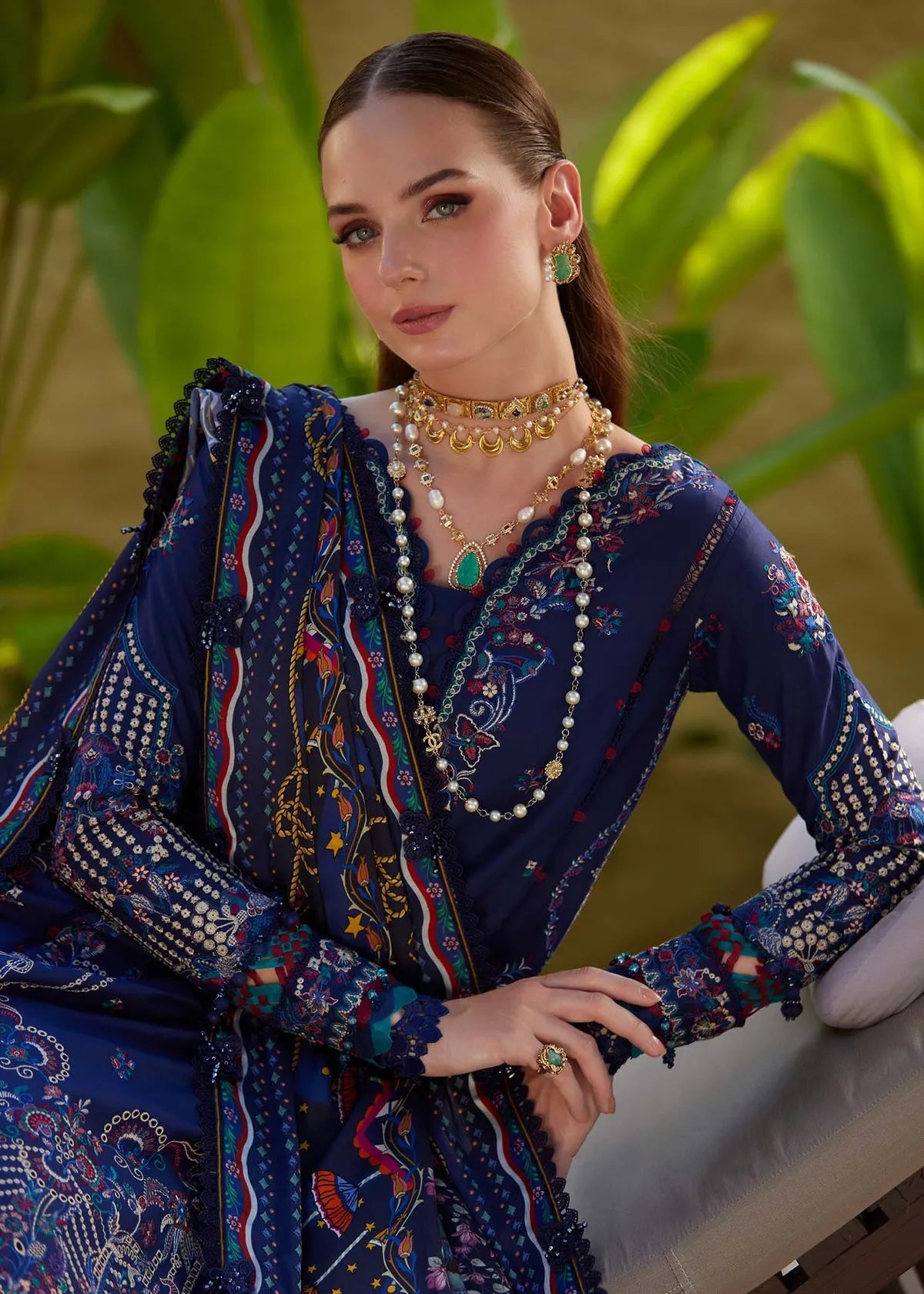 STITCHED BY CC KANWAL MALIK ARIYA LUXURY MEHRIN 3PC