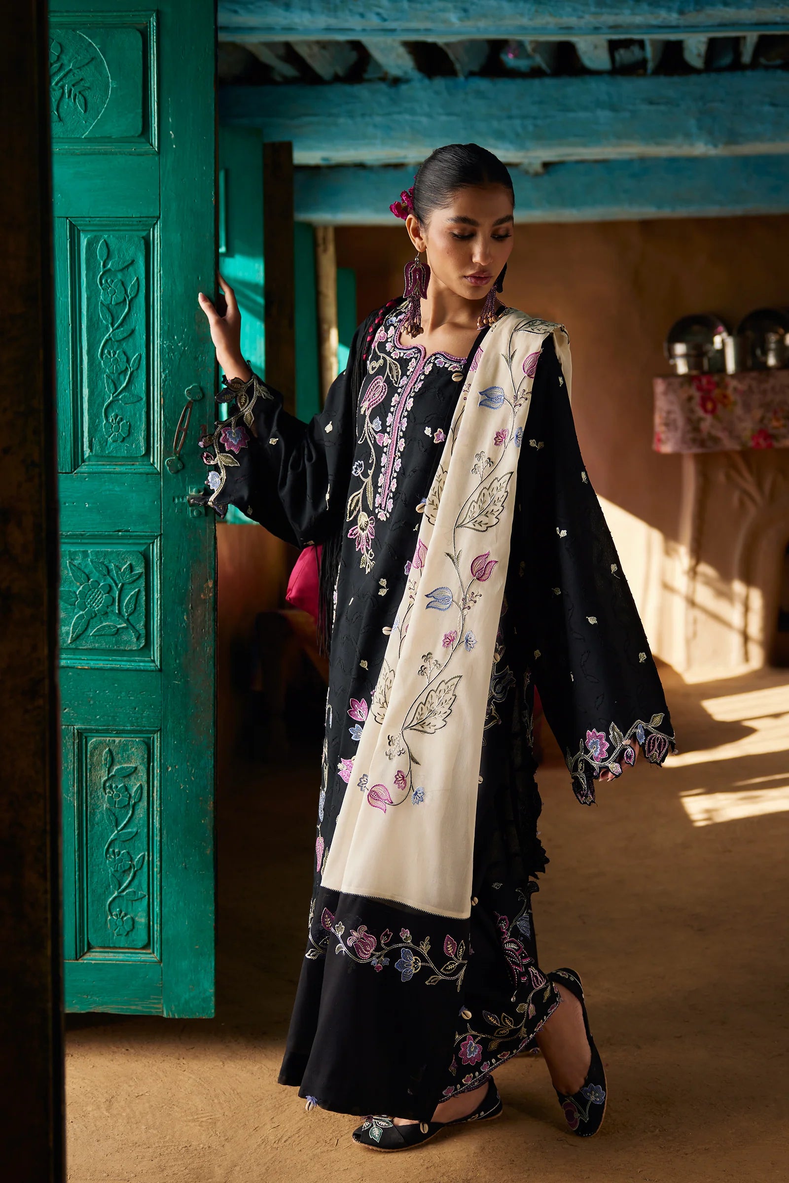 ZAHA MEILI FESTIV LAWN ZL26-07 B