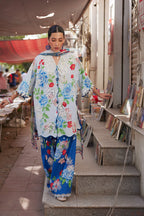 STITCHED BY CC ZAHA WILDFLOWER FESTIVE LAWN ZF26-02 3PC
