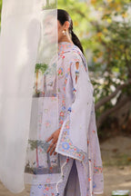 STITCHED BY CC ZAHA WILDFLOWER FESTIVE LAWN ZF26-11 3PC