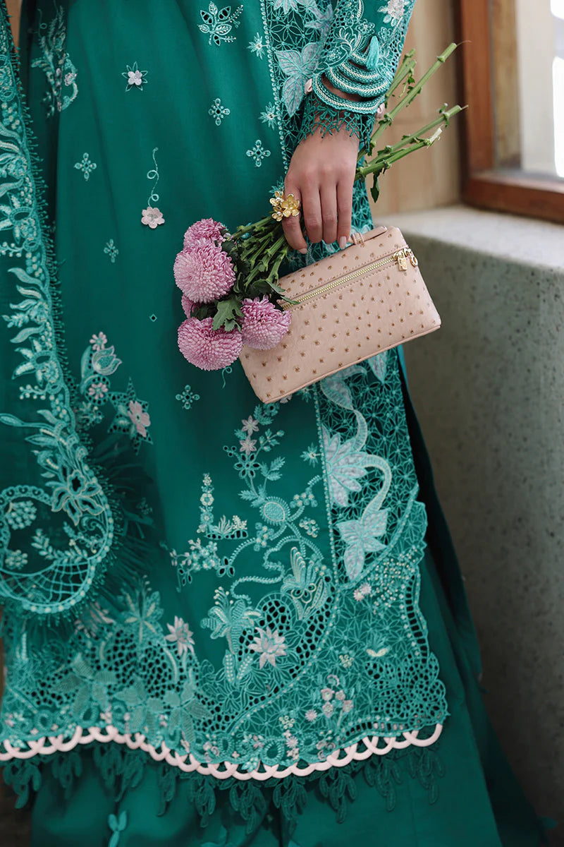 STITCHED BY CC QALAMKAR CHIKANKARI EID EDIT CM-07 3PC