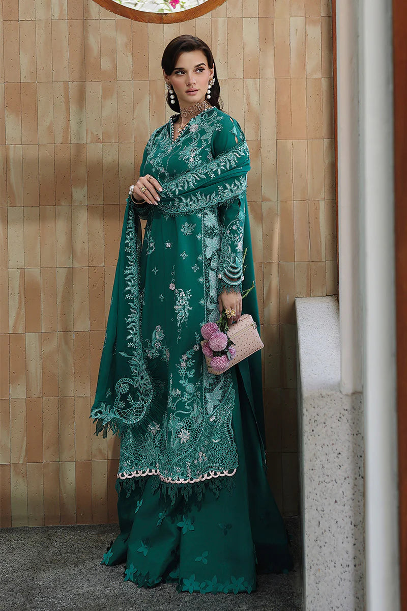 STITCHED BY CC QALAMKAR CHIKANKARI EID EDIT CM-07 3PC