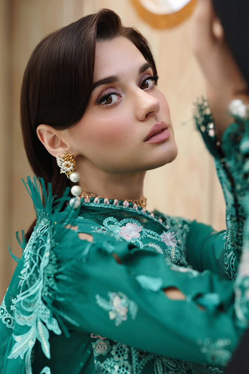 STITCHED BY CC QALAMKAR CHIKANKARI EID EDIT CM-07 3PC