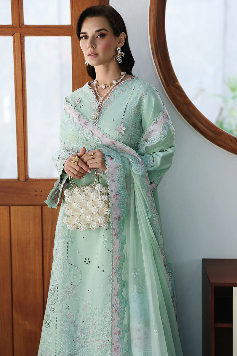 STITCHED BY CC QALAMKAR CHIKANKARI EID EDIT CM-08 3PC