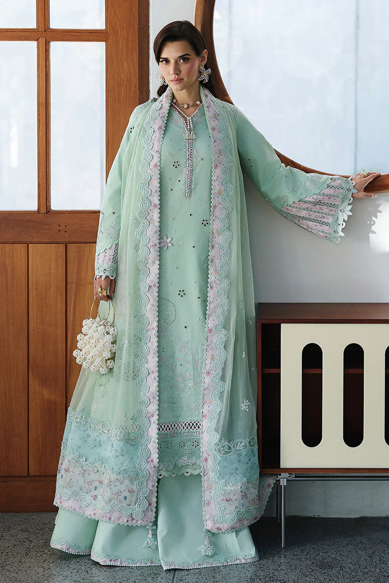 STITCHED BY CC QALAMKAR CHIKANKARI EID EDIT CM-08 3PC