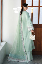 STITCHED BY CC QALAMKAR CHIKANKARI EID EDIT CM-08 3PC