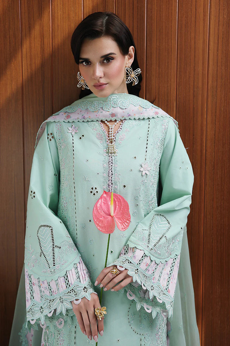 STITCHED BY CC QALAMKAR CHIKANKARI EID EDIT CM-08 3PC