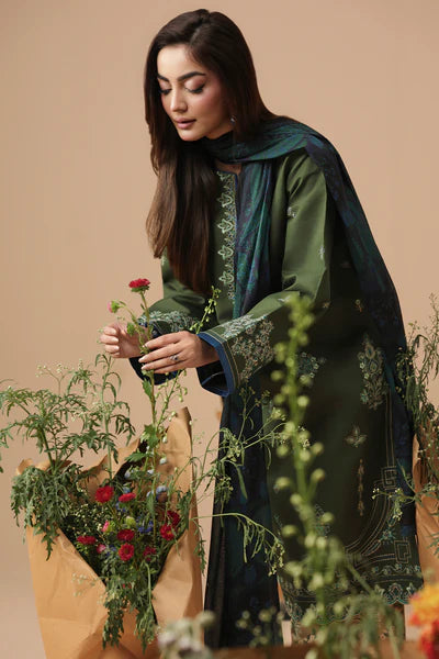 JAHAAN EMB LAWN SIGNATURE EDIT D-07