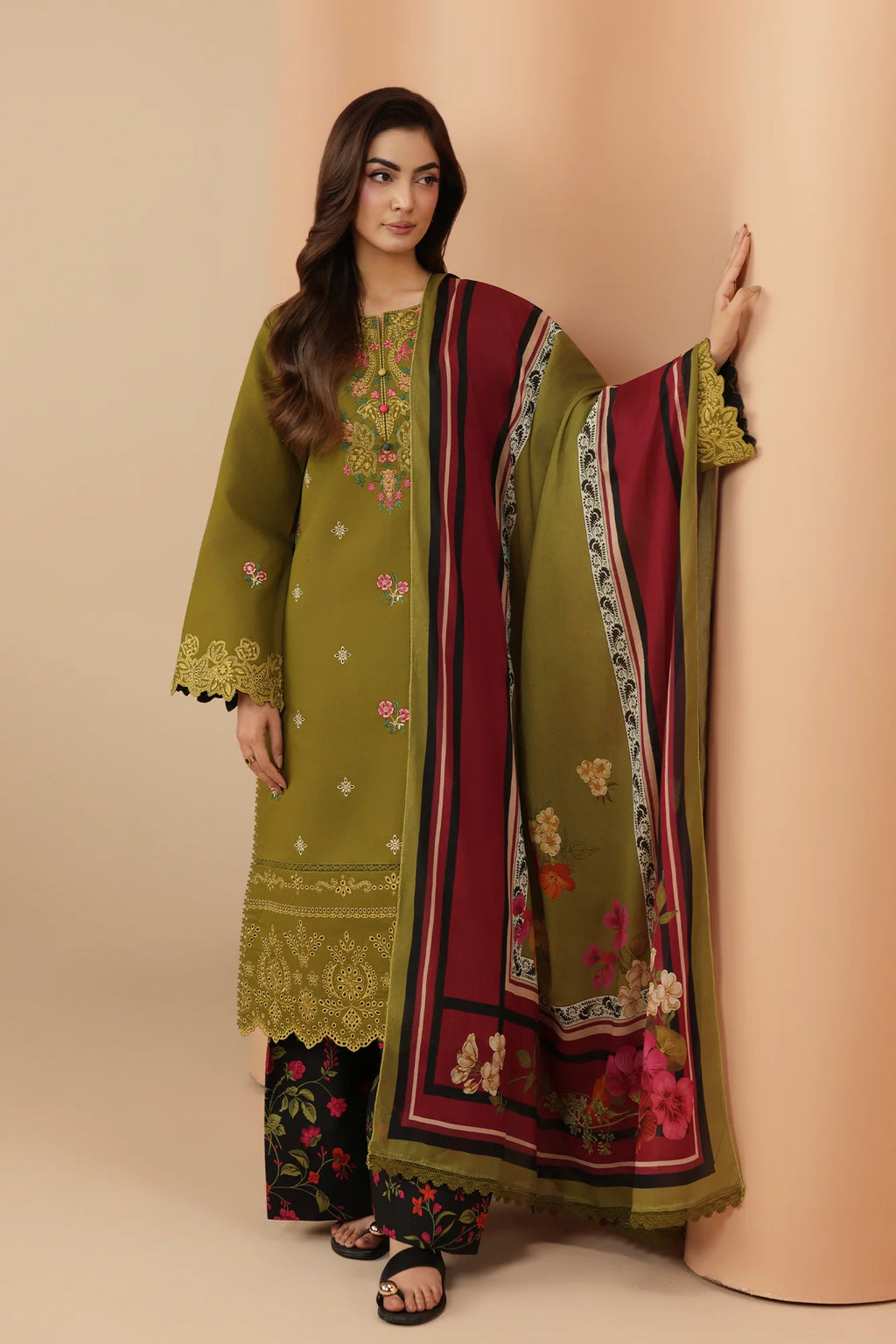 JAHAAN EMB LAWN SIGNATURE EDIT D-10