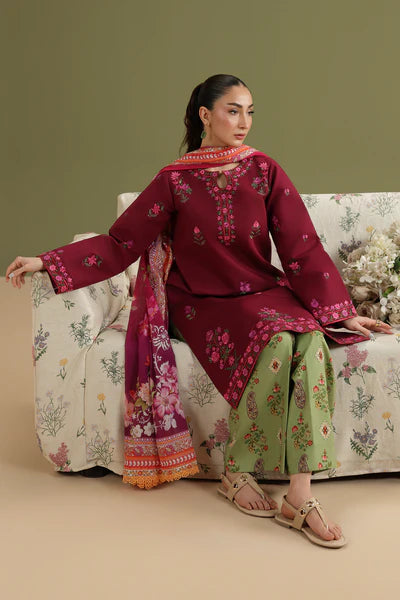 JAHAAN EMB LAWN SIGNATURE EDIT D-09